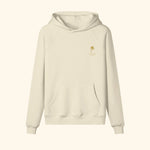 Portraits de Famille El Mar Blau The Hoodie El Mar Blau Pastel Beige Heavy Cotton Front