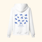 Portraits de Famille El Mar Blau The Hoodie Endless July Off White Heavy Cotton Back