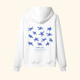 Portraits de Famille El Mar Blau The Hoodie Endless July Off White Heavy Cotton Back
