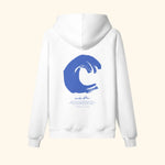Portraits de Famille El Mar Blau The Hoodie Mucho Flow Off White Heavy Cotton Back