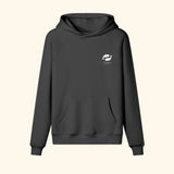 Portraits de Famille El Mar Blau The Hoodie Ocean Lovers Midnight Black Heavy Cotton Front