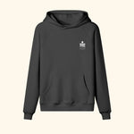 Portraits de Famille El Mar Blau The Hoodie Saudade Midnight Black Heavy Cotton Front