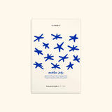 Portraits de Famille El Mar Blau The Postcard Endless July Matte Paper