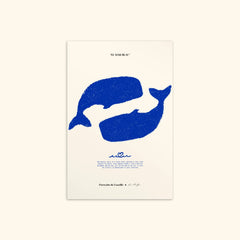 Portraits de Famille El Mar Blau The Postcard Ocean Lovers Matte Paper