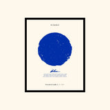 Portraits de Famille El Mar Blau The Print Blau High Quality Unframed Giclee Paper Type Hahnemuhle Pearl Paper