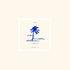 Portraits de Famille El Mar Blau The Sticker El Mar Blau High Opacity Durable