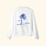 Portraits de Famille El Mar Blau The Sweatshirt El Mar Blau Off White Heavy Cotton Back
