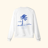 Portraits de Famille El Mar Blau The Sweatshirt El Mar Blau Off White Heavy Cotton Back