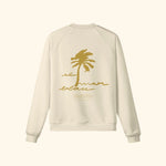 Portraits de Famille El Mar Blau The Sweatshirt El Mar Blau Pastel Beige Heavy Cotton Back