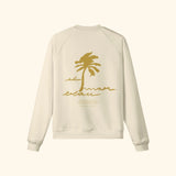 Portraits de Famille El Mar Blau The Sweatshirt El Mar Blau Pastel Beige Heavy Cotton Back