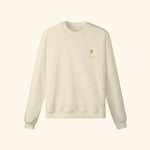 Portraits de Famille El Mar Blau The Sweatshirt El Mar Blau Pastel Beige Heavy Cotton Front