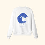Portraits de Famille El Mar Blau The Sweatshirt El Mar Blau Off White Heavy Cotton Back