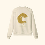 Portraits de Famille El Mar Blau The Sweatshirt El Mar Blau Pastel Beige Heavy Cotton Back