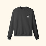 Portraits de Famille El Mar Blau The Sweatshirt Saudade Midnight Black Heavy Cotton Front