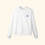 Portraits de Famille El Mar Blau The Sweatshirt Saudade Off White Heavy Cotton Front