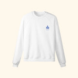 Portraits de Famille El Mar Blau The Sweatshirt Saudade Off White Heavy Cotton Front