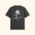 Portraits de Famille El Mar Blau The Tee El Mar Blau Midnight Black Heavy Cotton Back