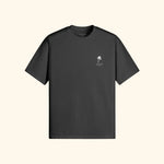 Portraits de Famille El Mar Blau The Tee El Mar Blau Midnight Black Heavy Cotton Front