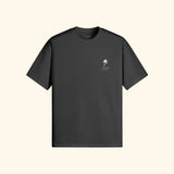 Portraits de Famille El Mar Blau The Tee El Mar Blau Midnight Black Heavy Cotton Front