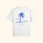 Portraits de Famille El Mar Blau The Tee El Mar Blau Off White Heavy Cotton Back