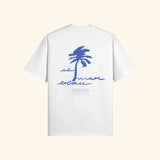 Portraits de Famille El Mar Blau The Tee El Mar Blau Off White Heavy Cotton Back