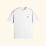 Portraits de Famille El Mar Blau The Tee El Mar Blau Off White Heavy Cotton Front