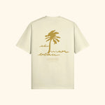 Portraits de Famille El Mar Blau The Tee El Mar Blau Pastel Cream Heavy Cotton Back
