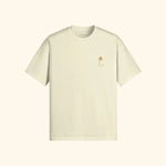 Portraits de Famille El Mar Blau The Tee El Mar Blau Pastel Cream Heavy Cotton Front