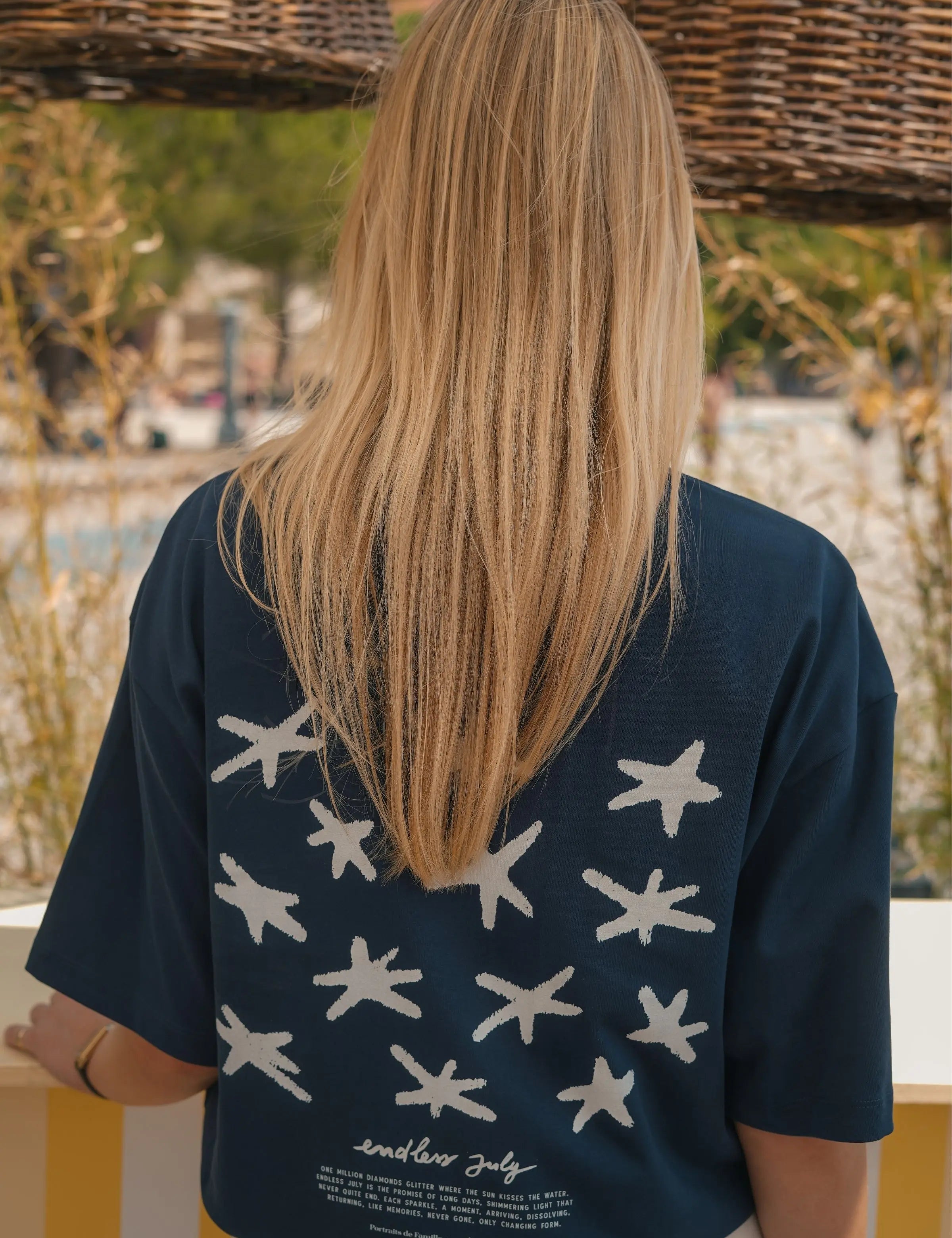 Portraits de Famille El Mar Blau The Tee Endless July Model 8