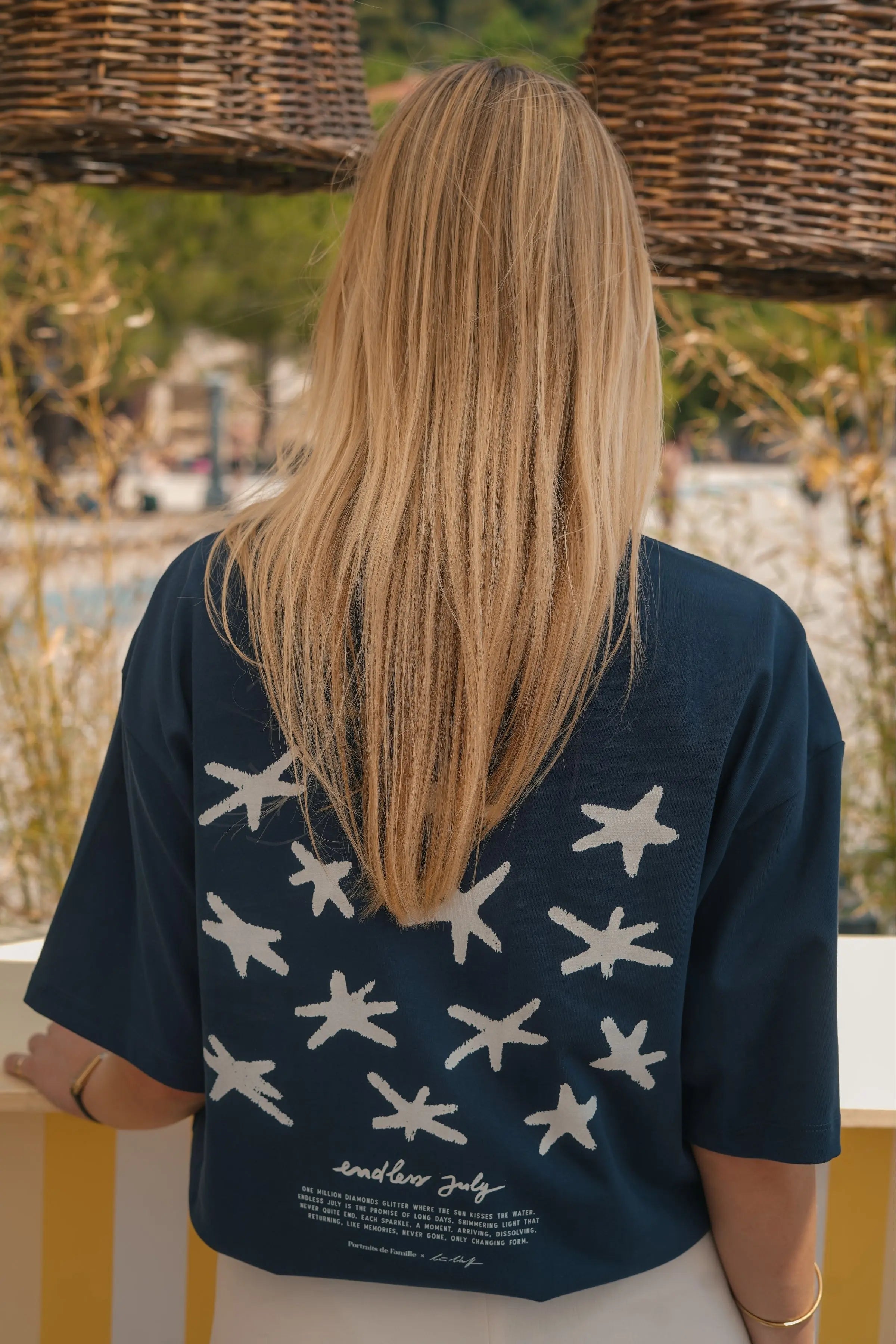 Portraits de Famille El Mar Blau The Tee Endless July Model 8