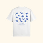 Portraits de Famille El Mar Blau The Tee Endless July Off White Heavy Cotton Back