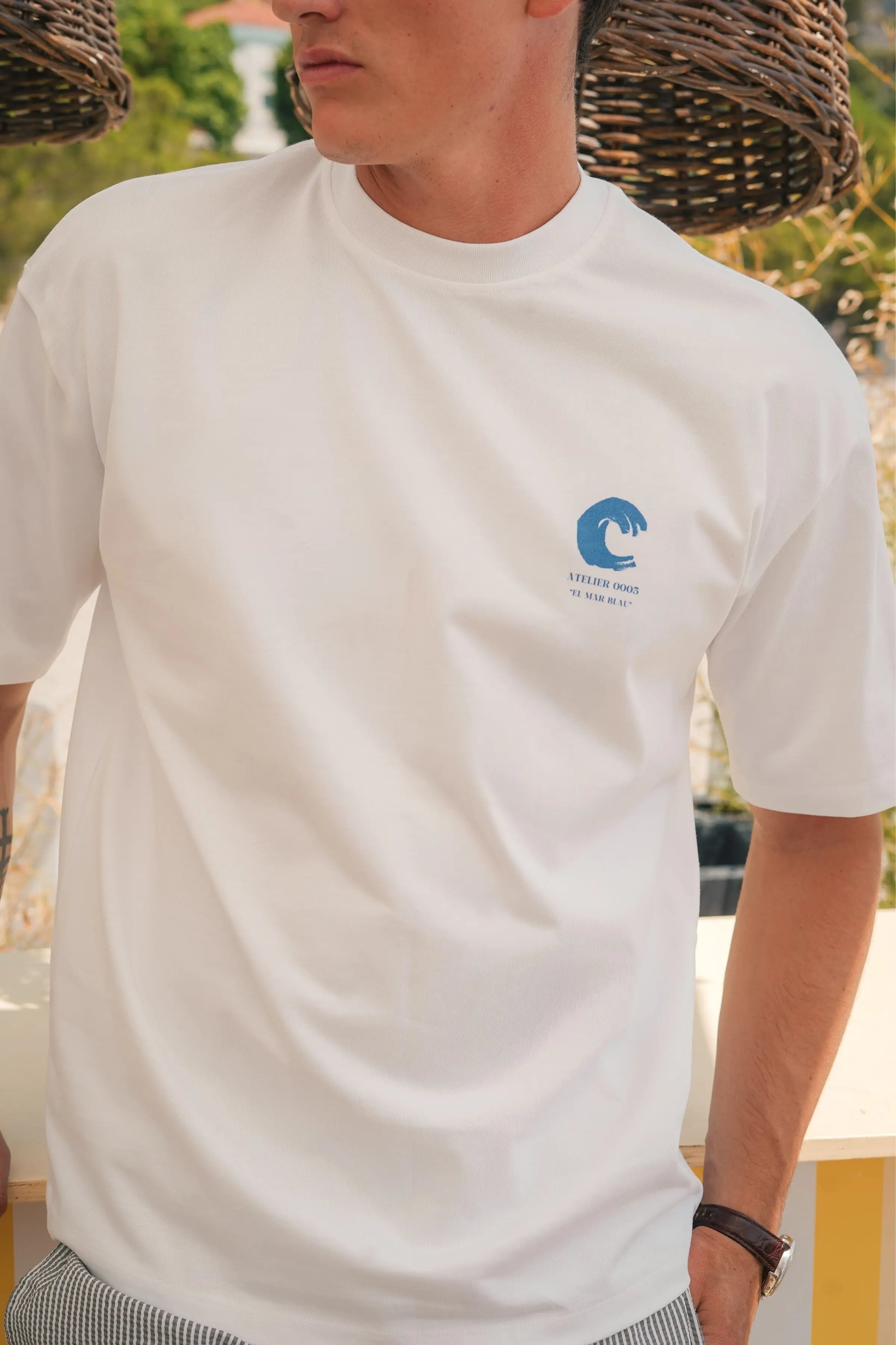 Portraits de Famille El Mar Blau TheTee Mucho Flow Model 9