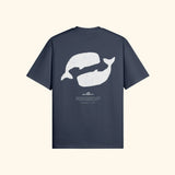 Portraits de Famille El Mar Blau The Tee Ocean Lovers Ocean Lovers Heavy Cotton Back