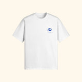 Portraits de Famille El Mar Blau The Tee Ocean Lovers Off White Heavy Cotton Front