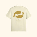 Portraits de Famille El Mar Blau The Tee Ocean Lovers Pastel Cream Heavy Cotton Back