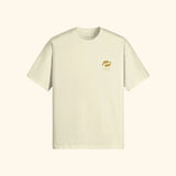 Portraits de Famille El Mar Blau The Tee Ocean Lovers Pastel Cream Heavy Cotton Front