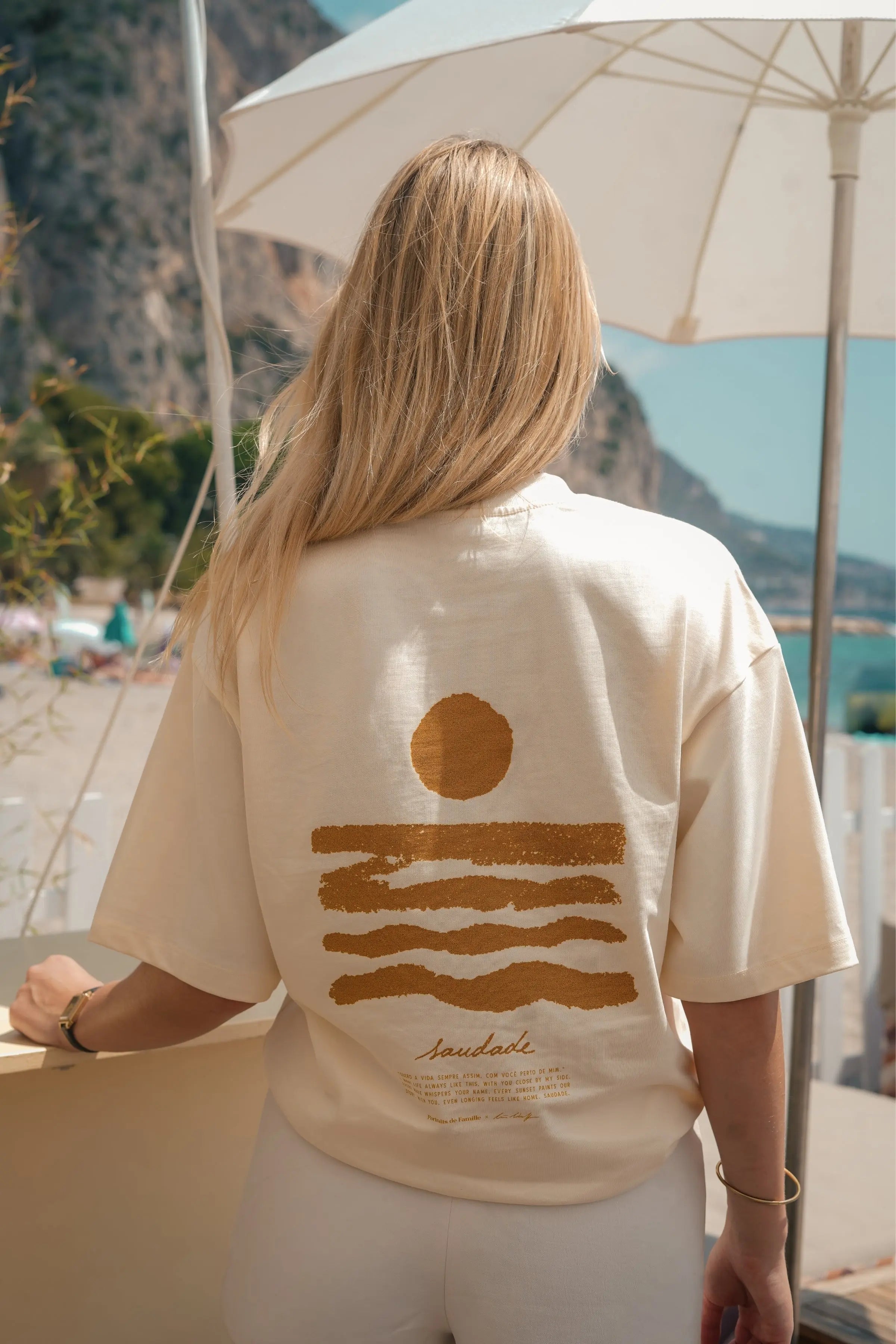 Portraits de Famille El Mar Blau The Tee Saudade Model 1