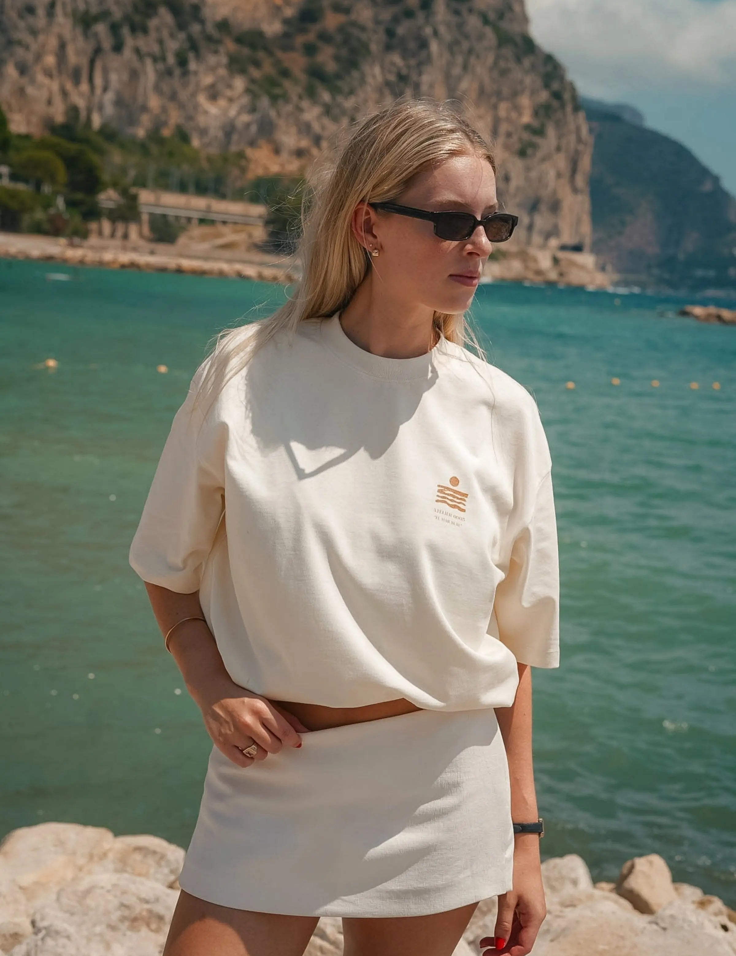 Portraits de Famille El Mar Blau The Tee Saudade Model 3
