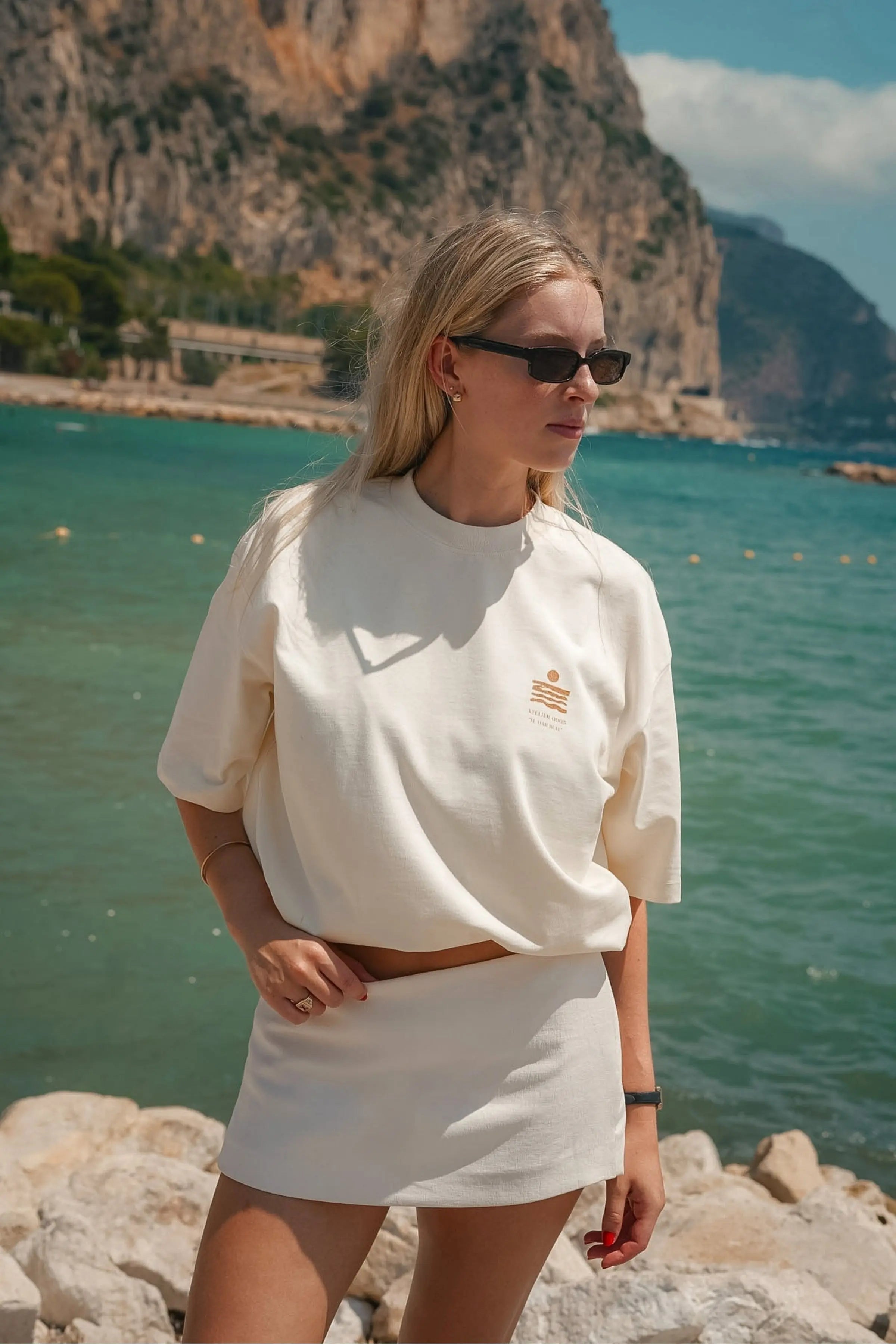 Portraits de Famille El Mar Blau The Tee Saudade Model 3