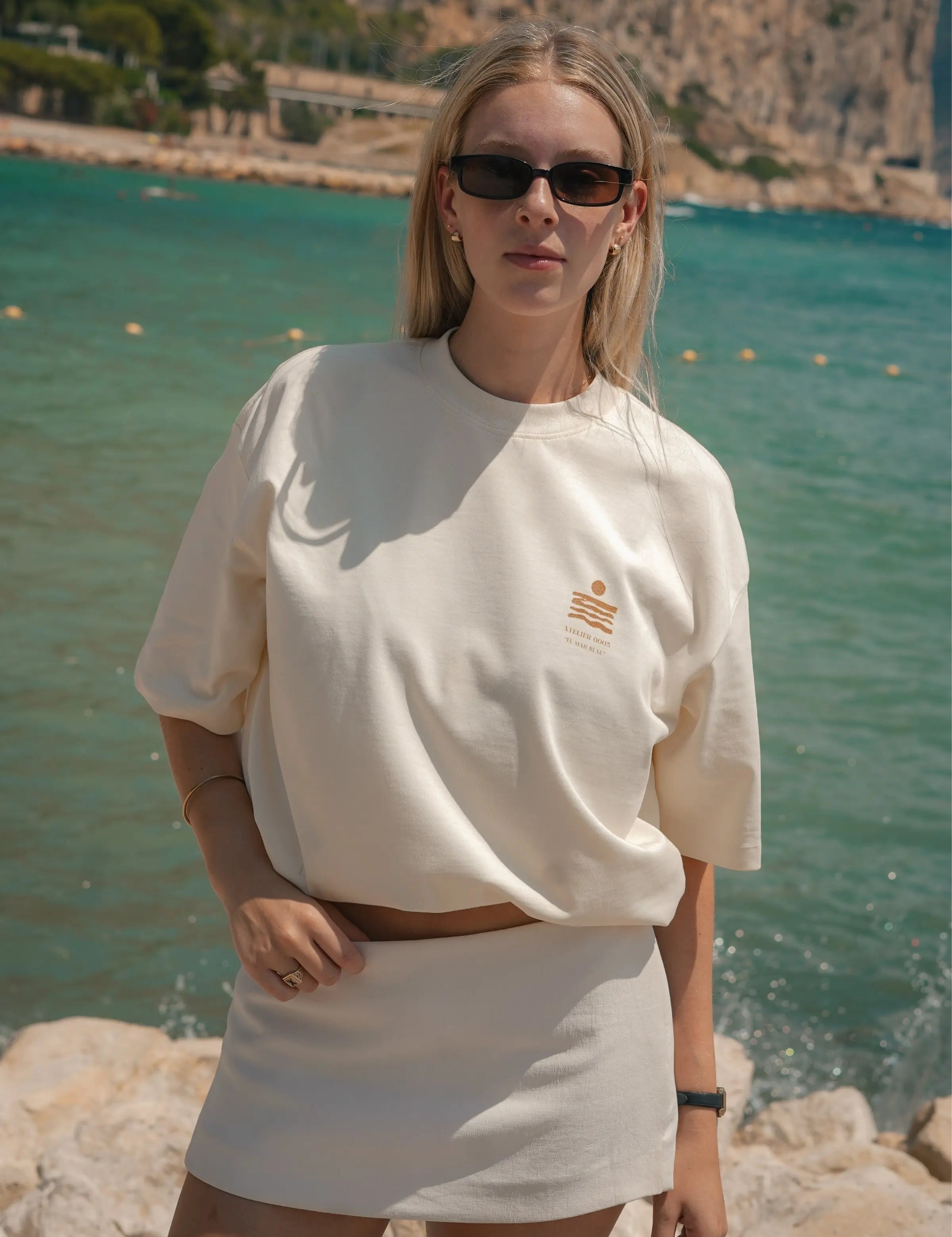 Portraits de Famille El Mar Blau The Tee Saudade Model 4