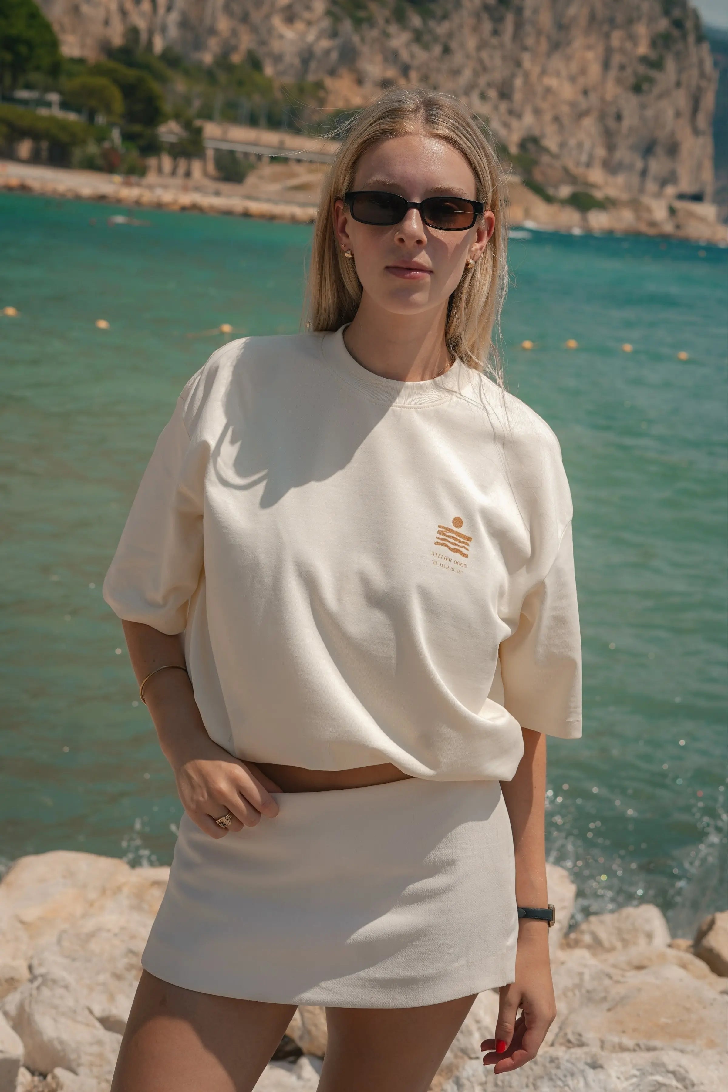 Portraits de Famille El Mar Blau The Tee Saudade Model 4