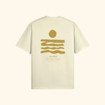 Portraits de Famille El Mar Blau The The Saudade Pastel Cream Heavy Cotton Back