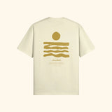 Portraits de Famille El Mar Blau The The Saudade Pastel Cream Heavy Cotton Back
