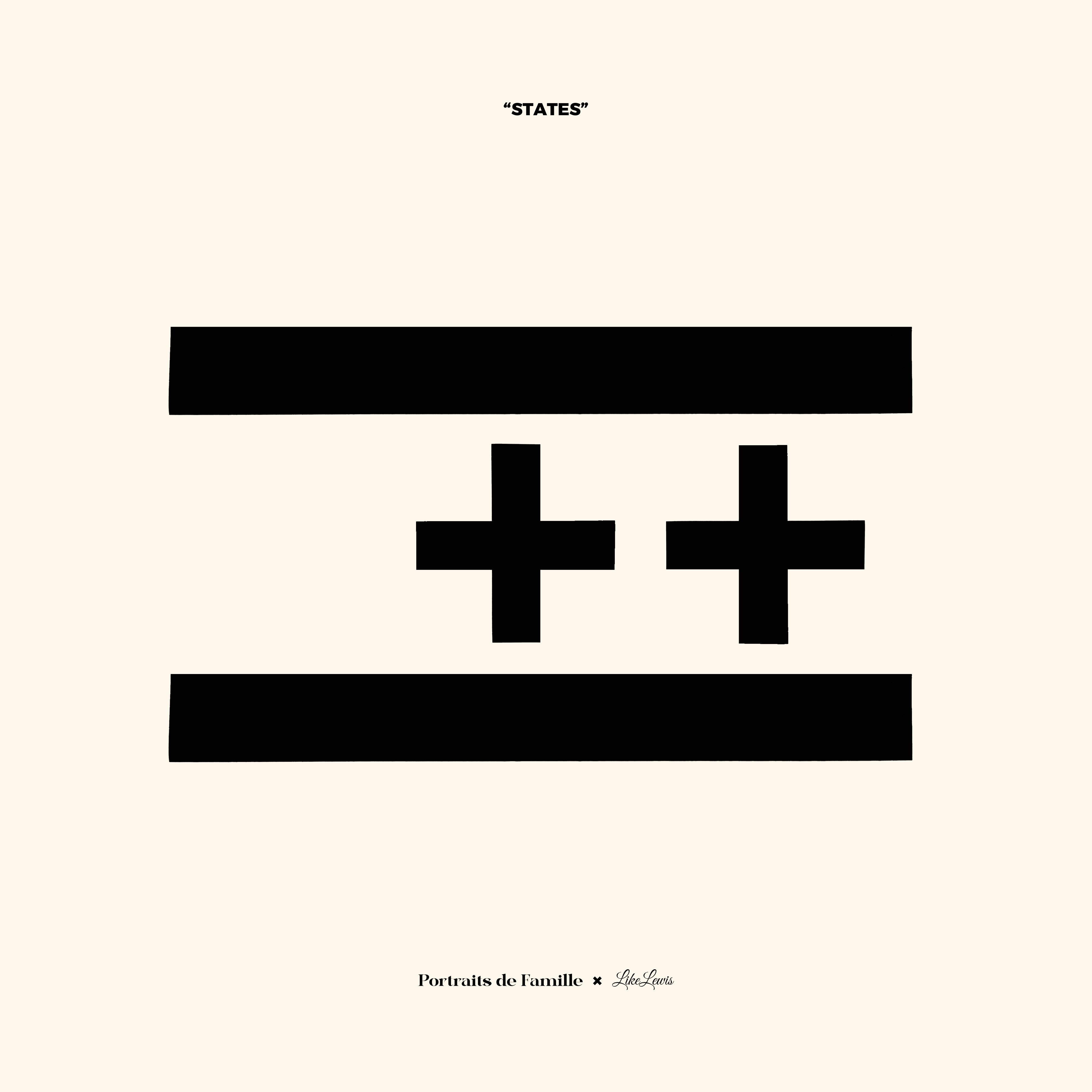 Portraits de Famille Exclusive Shop "STATES" Capsule Positive