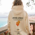 Portraits de Famille Liquid The Hoodie Aperol Spritz Model 1