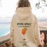 Portraits de Famille Liquid The Hoodie Aperol Spritz Model 1