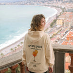 Portraits de Famille Liquid The Hoodie Aperol Spritz Model 3