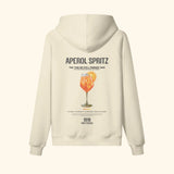 Portraits de Famille Liquid The Hoodie Aperol Spritz Pastel Beige Heavy Cotton Back