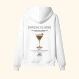 Portraits de Famille Liquid The Hoodie Espresso Martini Off White Heavy Cotton Back