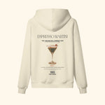 Portraits de Famille Liquid The Hoodie Espresso Martini Pastel Beige Heavy Cotton Back